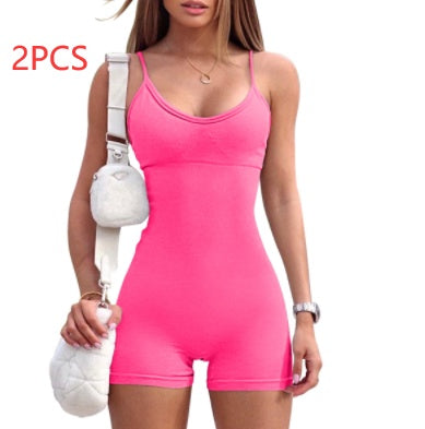Strap Shorts Jumpsuit - Flex Verona