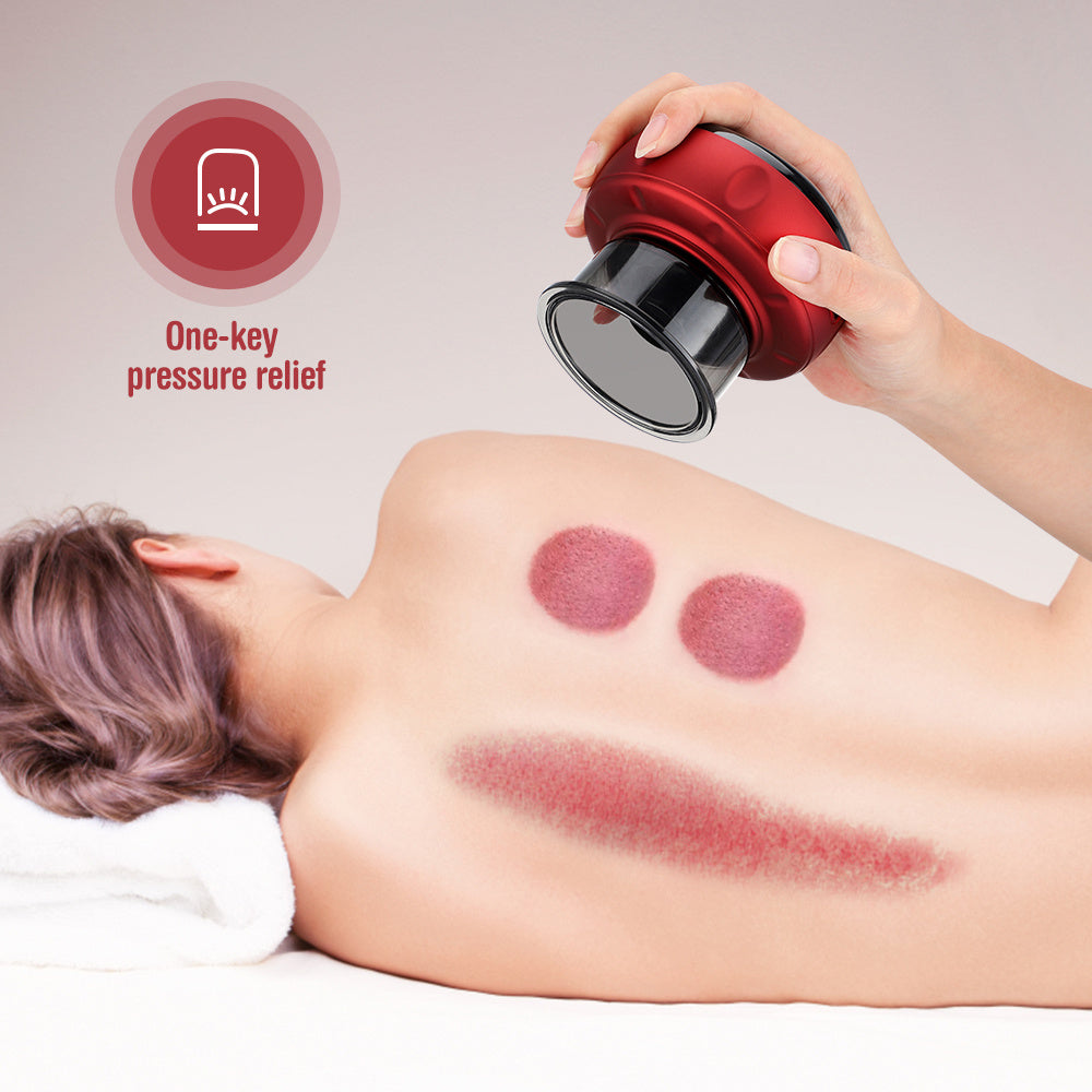 Electric Vacuum Cupping Massage Body Cups Anti-Cellulite Therapy Massager - Flex Verona