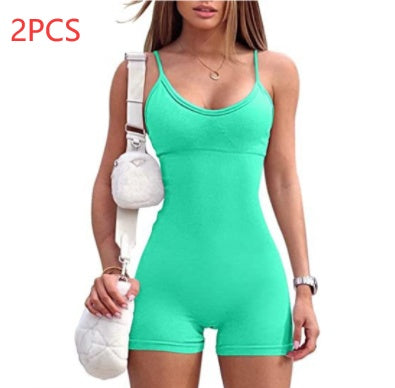 Strap Shorts Jumpsuit - Flex Verona