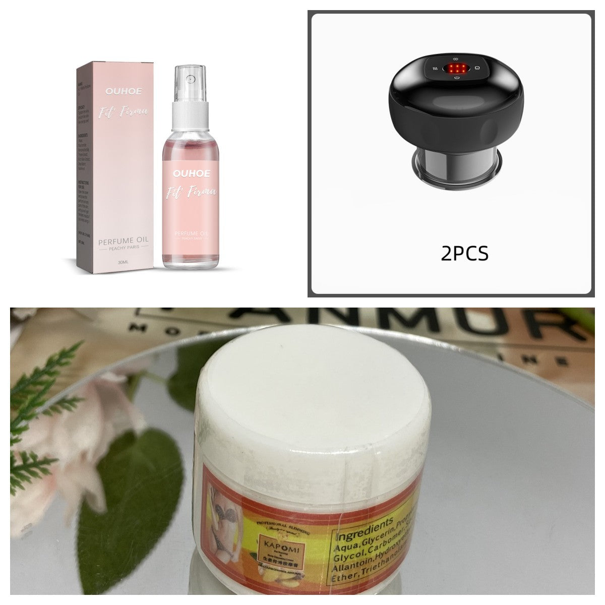 Electric Vacuum Cupping Massage Body Cups Anti-Cellulite Therapy Massager - Flex Verona