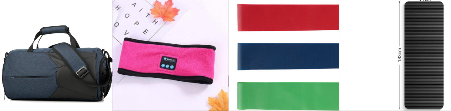 Wireless Bluetooth-compatible Headband Outdoor Fitness Yoga Headband - Flex Verona