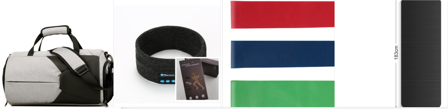 Wireless Bluetooth-compatible Headband Outdoor Fitness Yoga Headband - Flex Verona