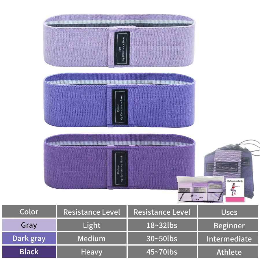 Extra Thick Resistance Bands Stretch Fitness Strips Loops Yoga Equipment - Flex Verona