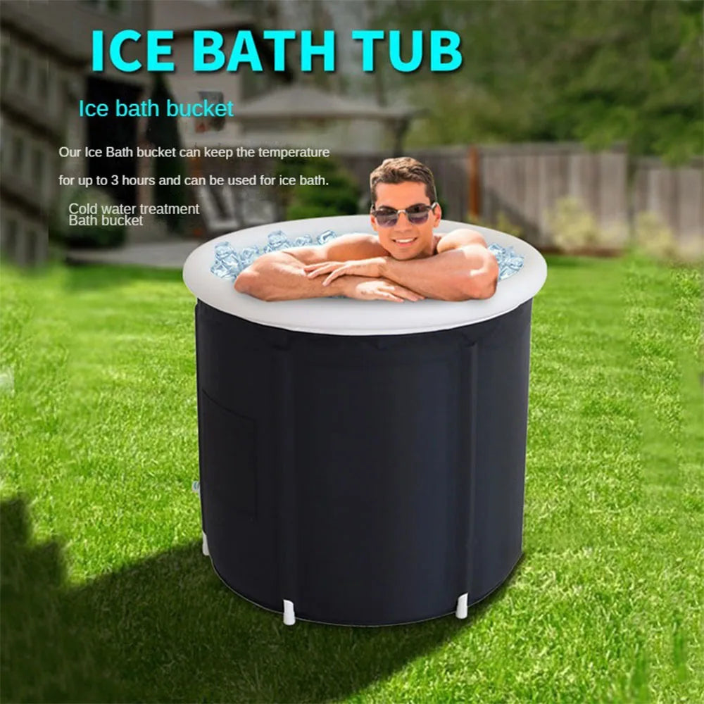 Flex Verona Portable Ice Bath Tub – Collapsible Cold Plunge Barrel for Recovery & Hydro Therapy