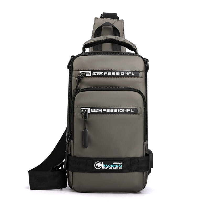 Backpack Crossbody Shoulder Bag With USB Charging Port Chest Bags Pack - Flex Verona