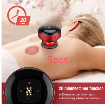 Electric Vacuum Cupping Massage Body Cups Anti-Cellulite Therapy Massager - Flex Verona