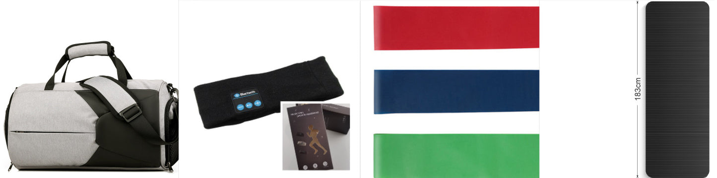 Wireless Bluetooth-compatible Headband Outdoor Fitness Yoga Headband - Flex Verona