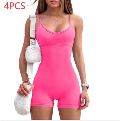 Strap Shorts Jumpsuit - Flex Verona