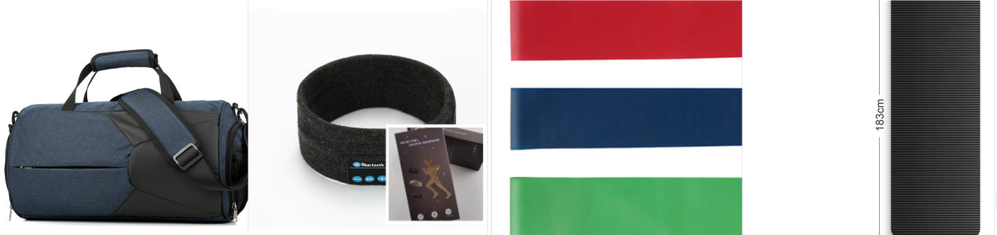 Wireless Bluetooth-compatible Headband Outdoor Fitness Yoga Headband - Flex Verona