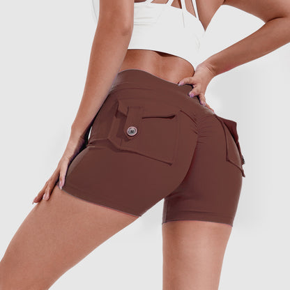 High Waist Hip Lifting Shorts - Flex Verona