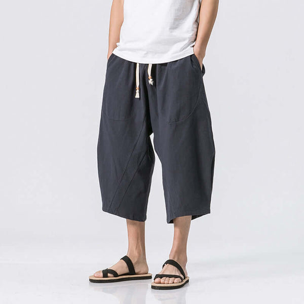 Short Cotton Harem Pants - Flex Verona