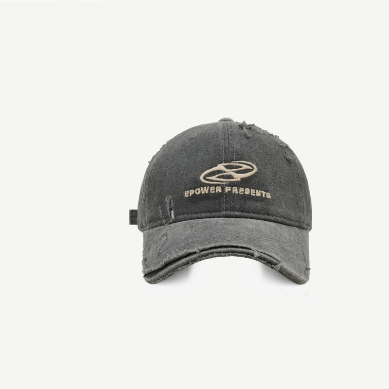 Street Make Old Ripped Denim Baseball Cap - Flex Verona