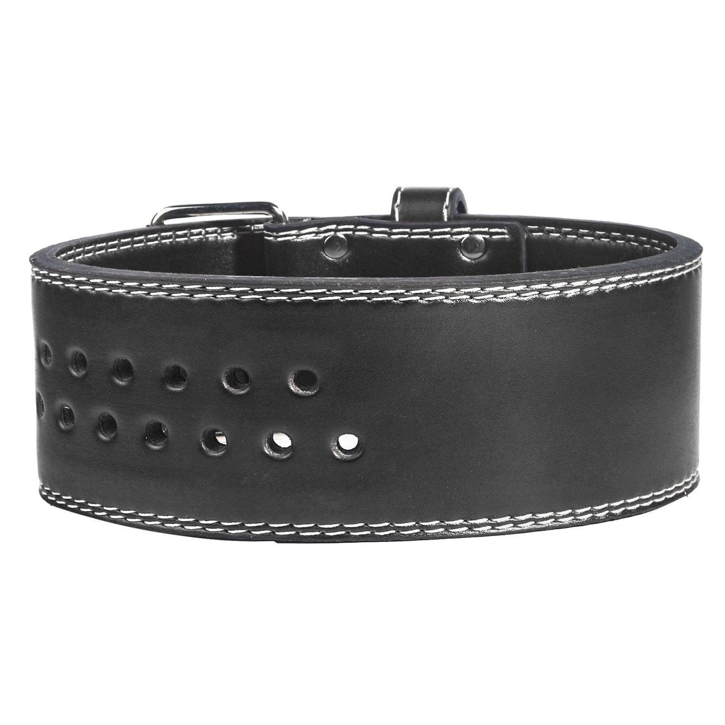 Leather Squats Weightlifting Belt Barbell Dumbbell Fitness Gym Weights Training Waist Support Equipment - Flex Verona