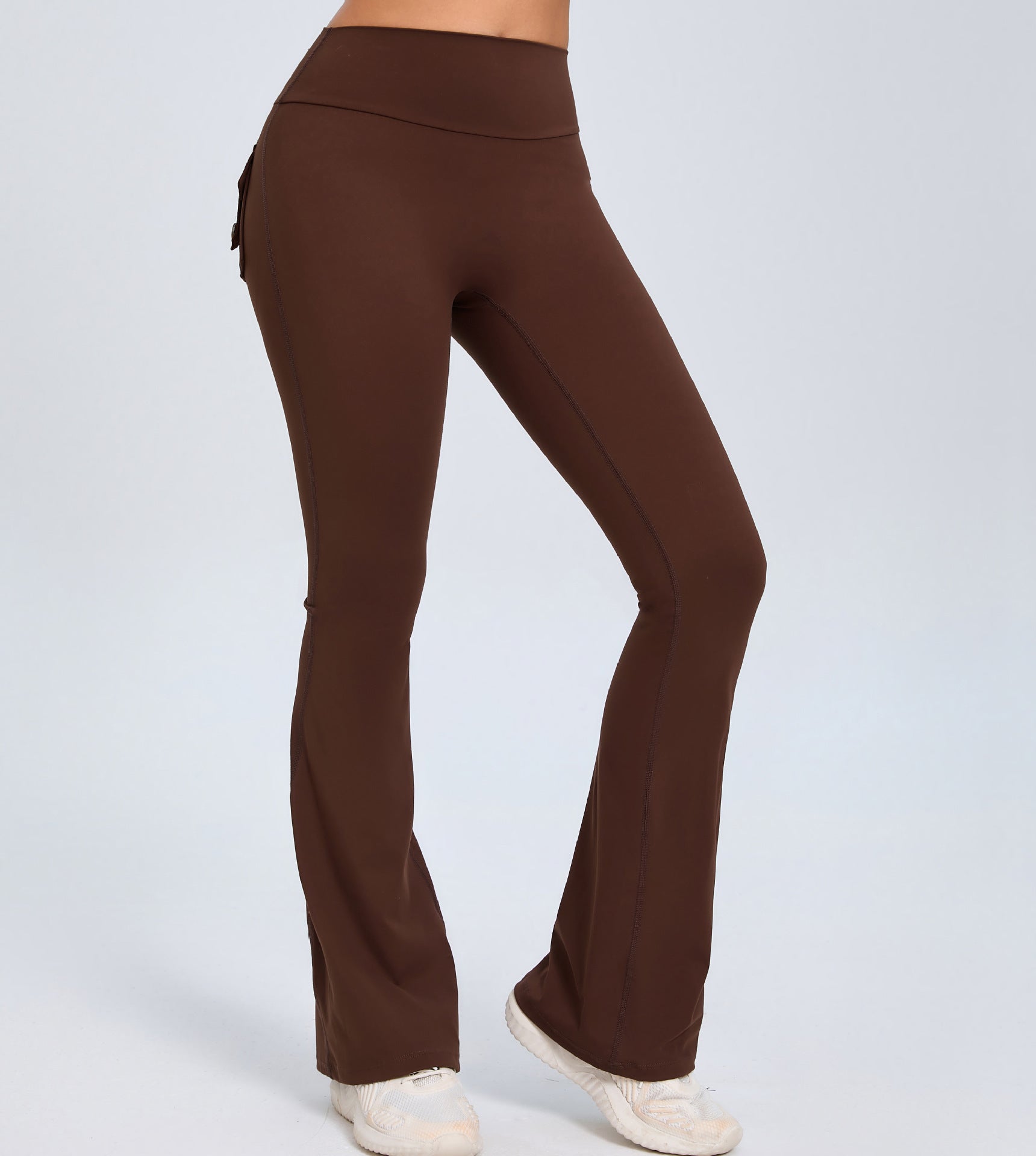 Yoga Fitness Flared Pants With Pockets - Flex Verona