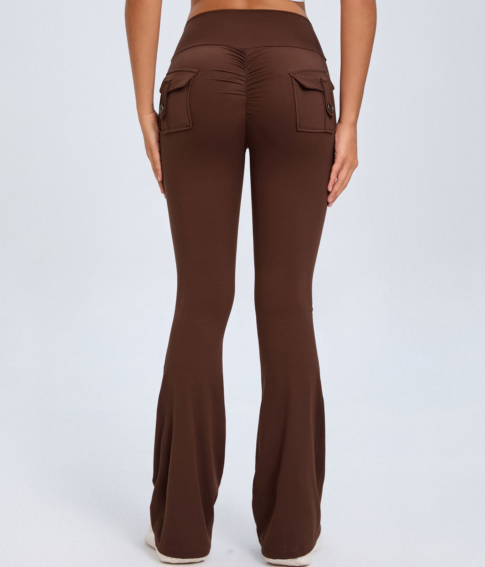 Yoga Fitness Flared Pants With Pockets - Flex Verona