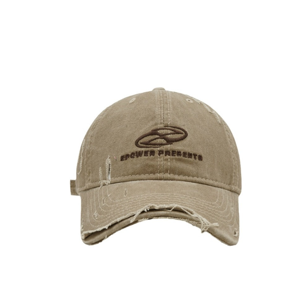 Street Make Old Ripped Denim Baseball Cap - Flex Verona