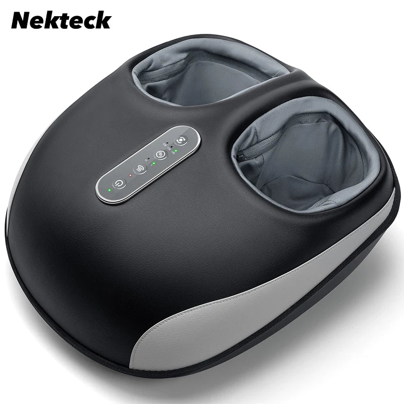 Foot Massager Machine Deep Kneading with Heat Air Compression Roller Vibration Massage - Flex Verona