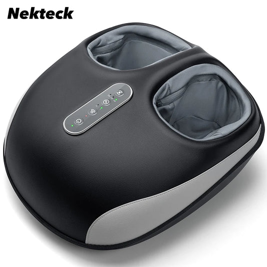 Foot Massager Machine Deep Kneading with Heat Air Compression Roller Vibration Massage - Flex Verona