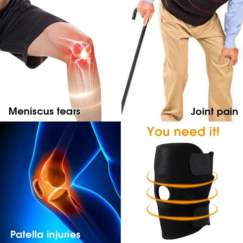 sports and fitness knee pad, knee cap with adjustable knee support - Flex Verona