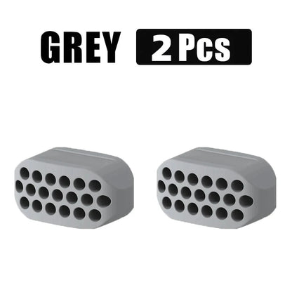 2Pcs Jaw Exerciser Fitness Jawline Muscle Training Double Chin Reducer Neck Face Slimming Mouth Silicone Chew - Flex Verona