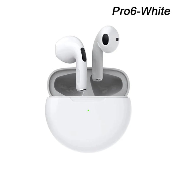 Pro 6 TWS Wireless Bluetooth Earbuds - Flex Verona