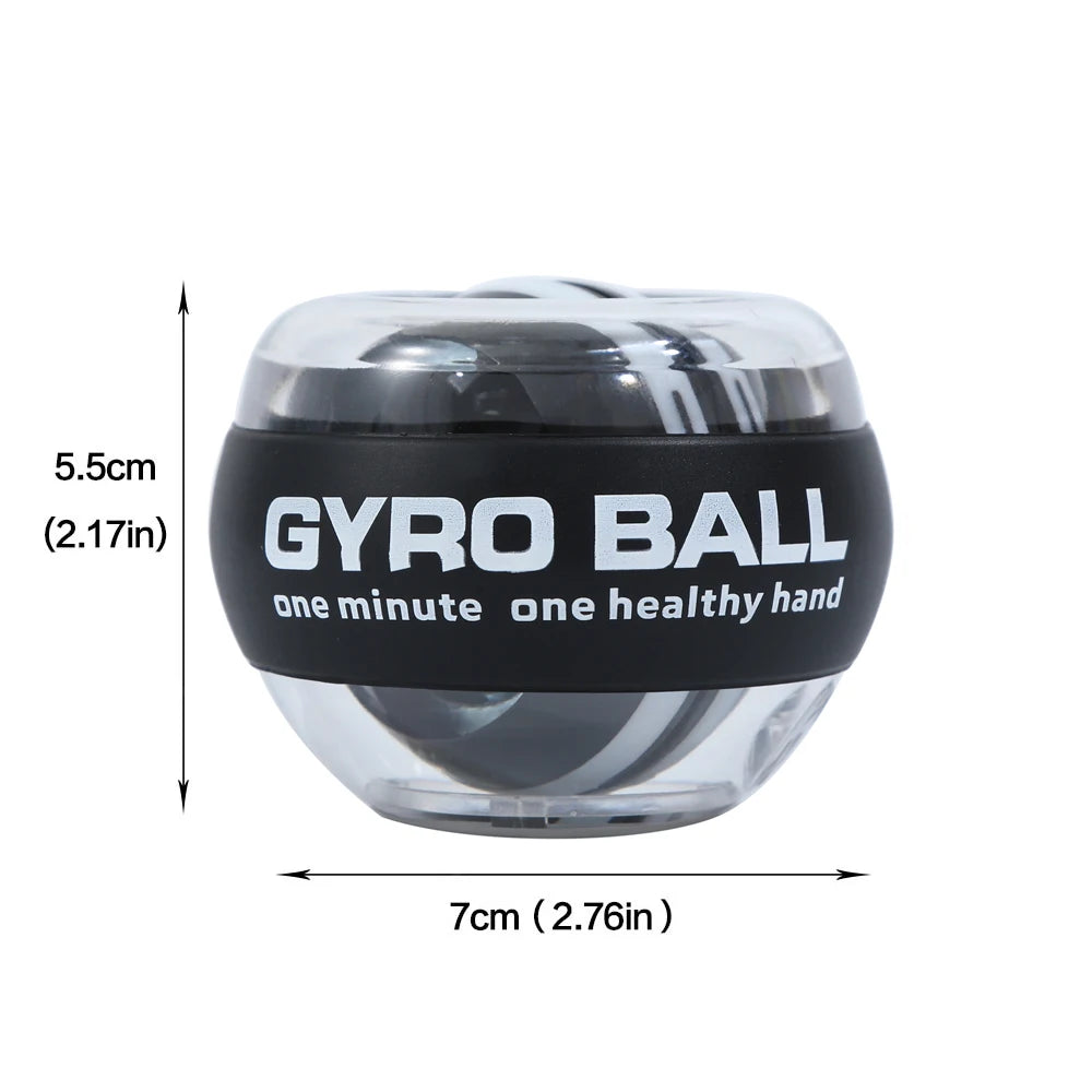 Wrist Power Ball Auto-Start Grip Ball Strengthener Gyroscopic Arm Gyro Hand ball Home Fitness Forearm Exerciser - Flex Verona