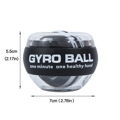 Wrist Power Ball Auto-Start Grip Ball Strengthener Gyroscopic Arm Gyro Hand ball Home Fitness Forearm Exerciser - Flex Verona