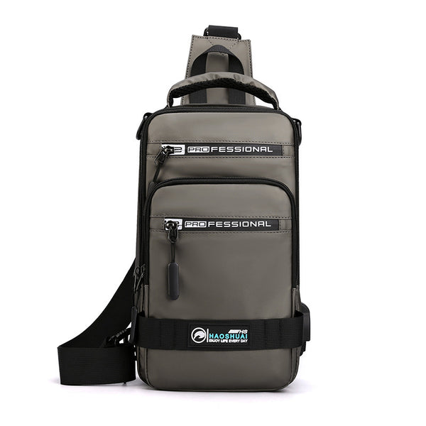 Backpack Crossbody Shoulder Bag With USB Charging Port Chest Bags Pack - Flex Verona