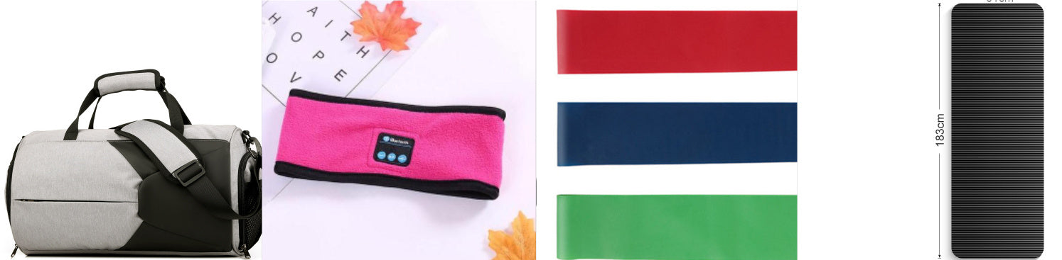 Wireless Bluetooth-compatible Headband Outdoor Fitness Yoga Headband - Flex Verona